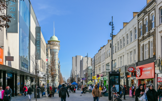 shopping centers in and around ilford