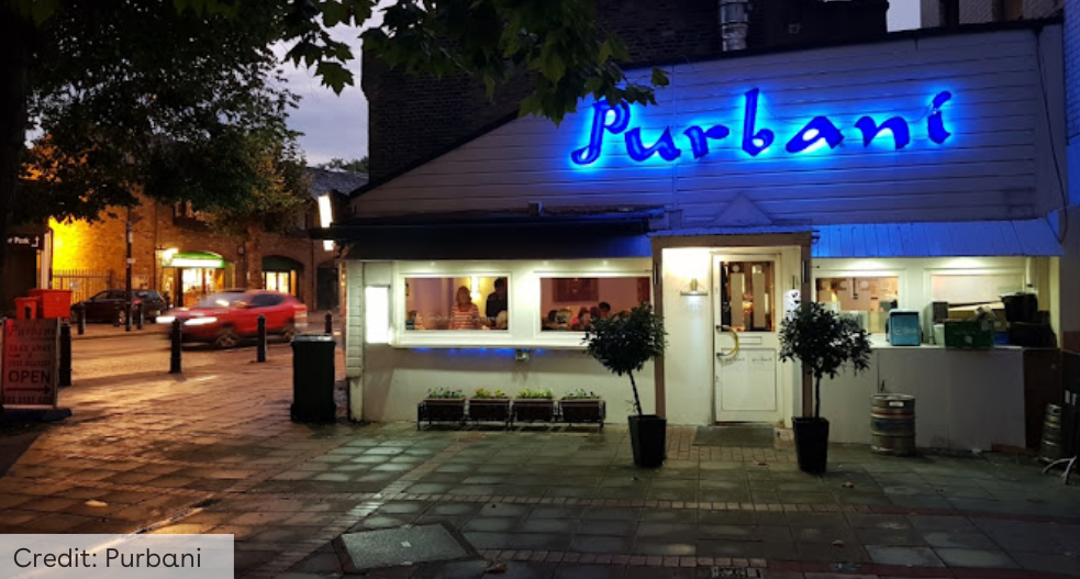 Purbani late night restaurant in wanstead