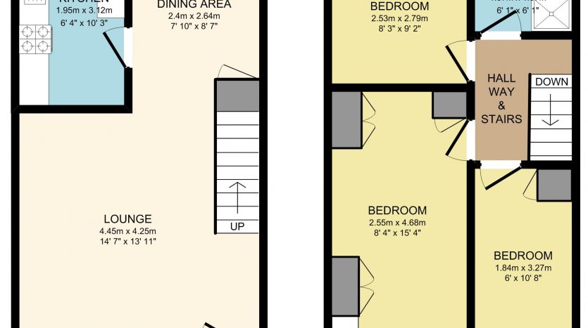 3 Bedroom Mid Terraced House To Rent in Lake Road, Romford, RM6 
