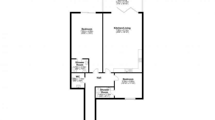 2 Bedroom  To Rent in Impact House 181-185 High Road, Chigwell, IG7 