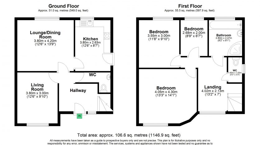 3 Bedroom Mid Terraced House To Rent in Crown Road, Ilford, IG6 