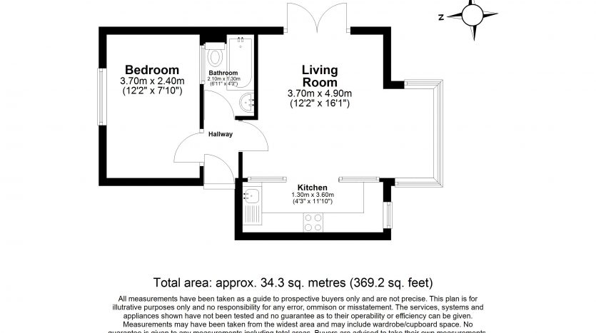 1 Bedroom Flat To Rent in 21c De Vere Gardens, Ilford, IG1