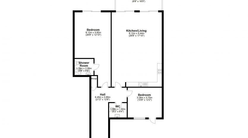 2 Bedroom Flat To Rent in Impact House 181-185 High Road, Chigwell, IG7 