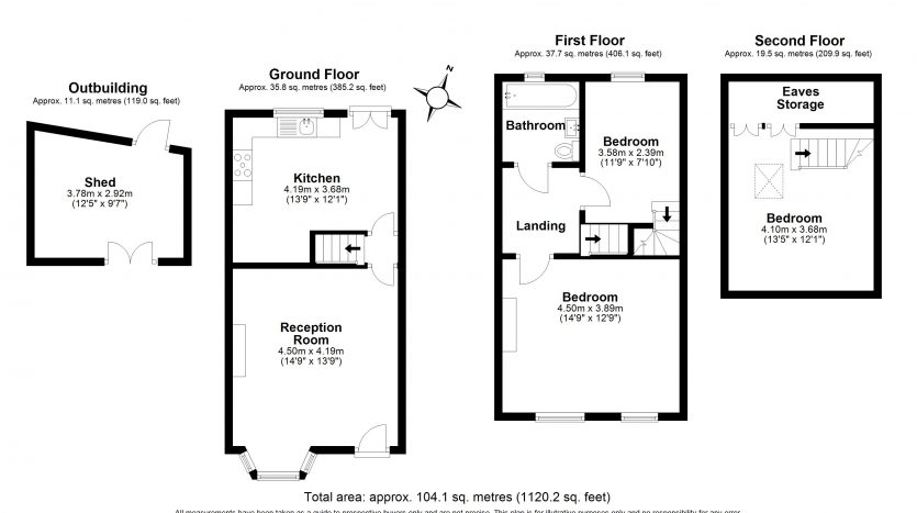 2 Bedroom Mid Terraced House To Rent in Kendal Avenue, Barking, IG11