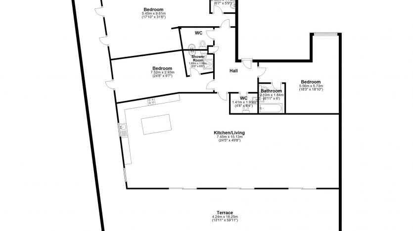 3 Bedroom Flat For Sale in Impact House 181-185 High Road, Chigwell, IG7 
