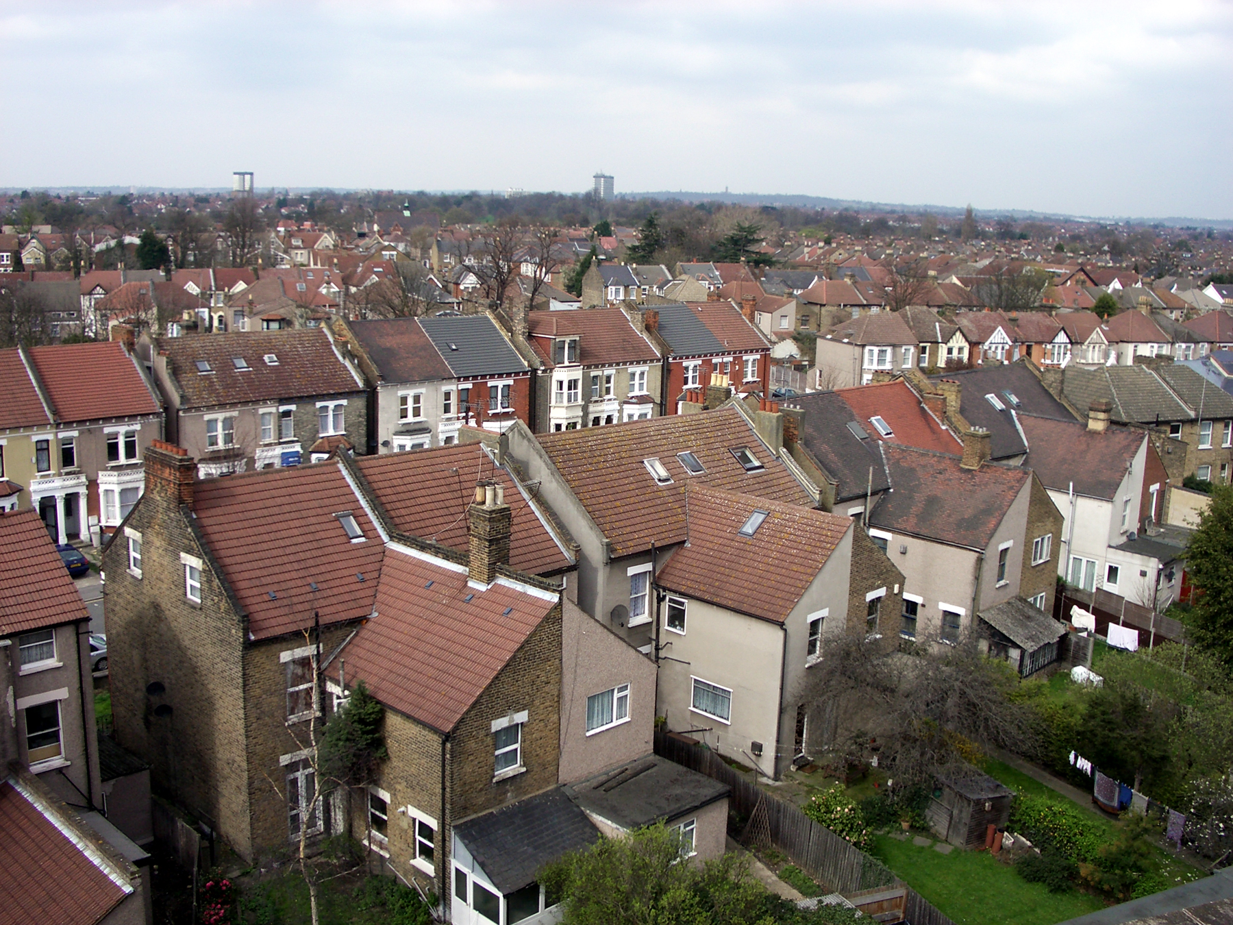 aerial view of Ilford