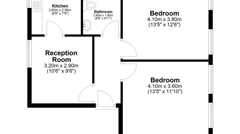 2 Bedroom  To Rent in 679A (Top Flat) Romford Road (SUB), Manor Park, E12 