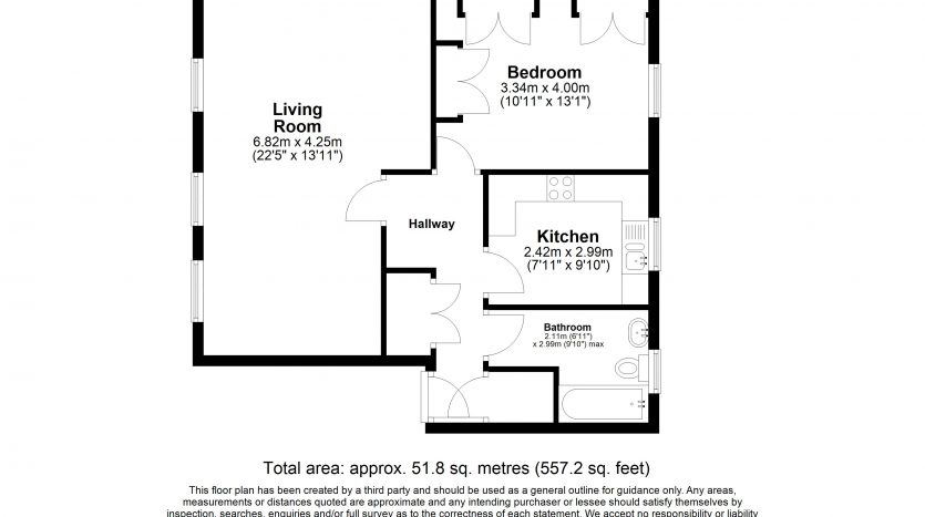 1 Bedroom  To Rent in Beverley Court, Cranbrook Road, Essex, IG6 